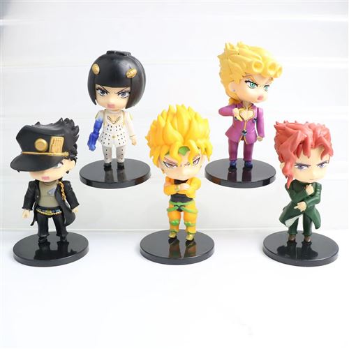 Set de 5 pièces Figurines JoJo's Bizarre Adventure B 10 cm