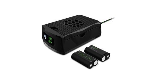 Pack double batterie + chargeur pour manette xbox one et xbox series x | s + - 60h d'autonomie – noir