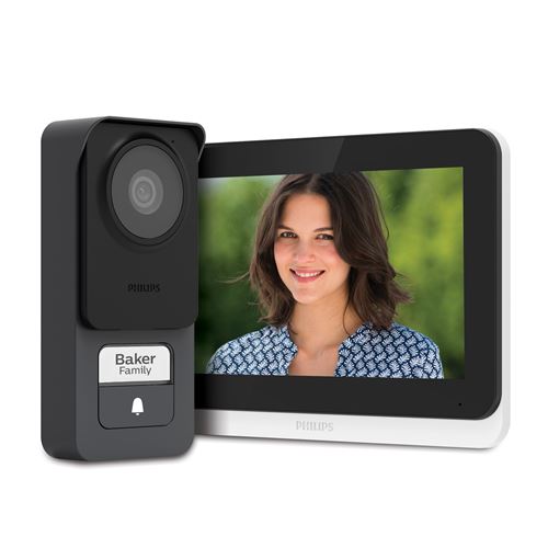 Non Communiqué Visiophone Filaire 7" Tactile Et Ultra Plat - Welcomeeye Lite 2 - Philips - 531047
