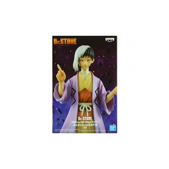 Figurine Banpresto 8951 Dr. Stone Figure Of Stone World Asagiri & Senku Ishigami 18 cm