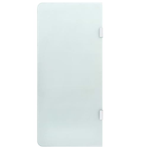 vidaXL Brise-vue pour urinoir mural 90x40 cm Verre trempé