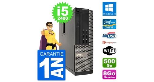 Pc dell optiplex 990 sff intel i5-2400 ram 8go disque dur 500go windows 10 wifi