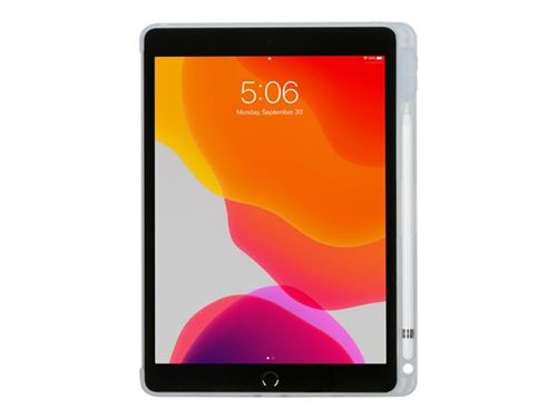Targus SafePort - Coque de protection pour tablette - antimicrobien - clair - 10.2 - pour Apple 10.2-inch iPad (7ème génération 8ème génération 9ème génération)