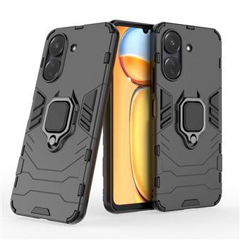 Coque TPU Pour Redmi 13C (4G) Et POCO C65 – Protection Anti-choc, Design CD Texture Cuir – Noir - 14