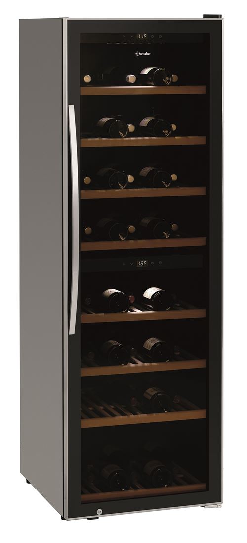 Cave &agrave; Vin 180 Bouteilles Bi-Zones - Bartscher - R600AAcier 