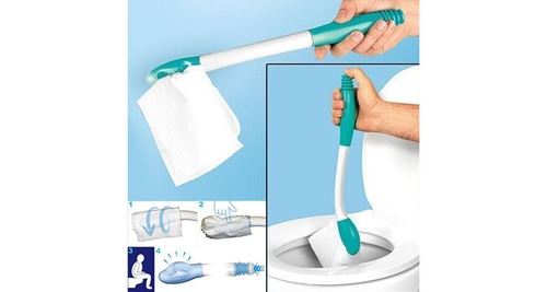 Essuie-fesses en bas aide à l'incontinence des toilettes obèses personnes âgées handicap mobilité nouveau