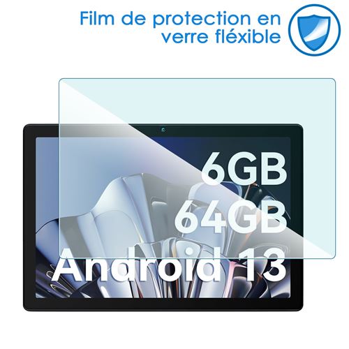 Protection en Verre Fléxible compatible pour SEBBE Tablette 11 Pouces  Android 13