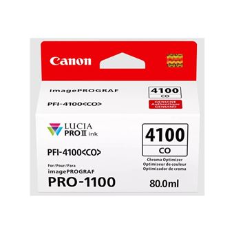 Canon PFI-4100 CO - 80 ml - optimiseur de couleurs - original - boîte de suspension - réservoir d'encre - pour imagePROGRAF PRO-1100