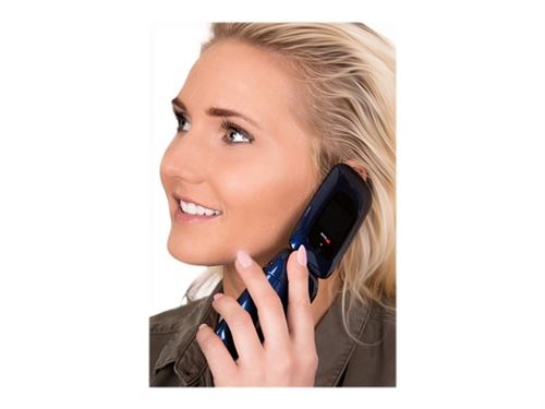 TTfone Lunar TT750 - Téléphone mobile - microSD slot - bleu