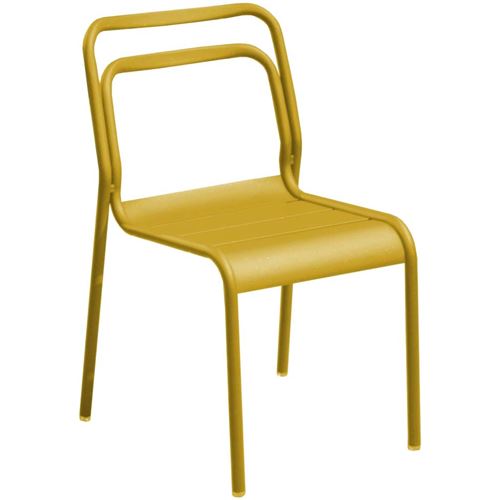 Proloisirs - Chaise en aluminium Eos tournesol