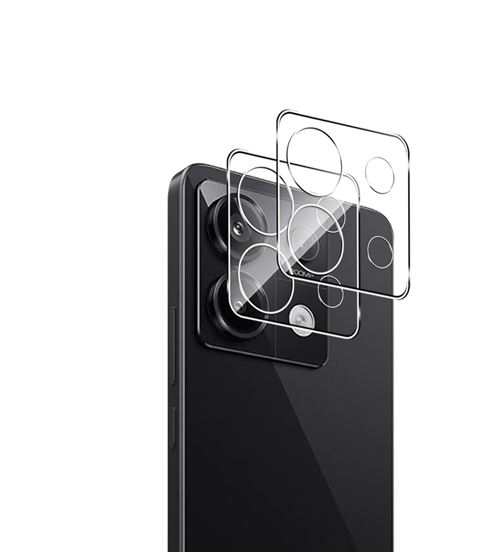 Film en Verre Trempé protecteur de lentille arrière de l'objectif appareil Photo / Caméra pour Xiaomi Redmi Note 13 4G - XEPTIO