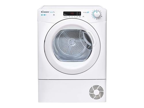 Candy Smart Pro Cso C9Dg-S - Sèche-Linge - WiFi - Largeur : 60 Cm - Profondeur : 60 Cm - Hauteur : 85 Cm - Chargement Frontal - Blanc