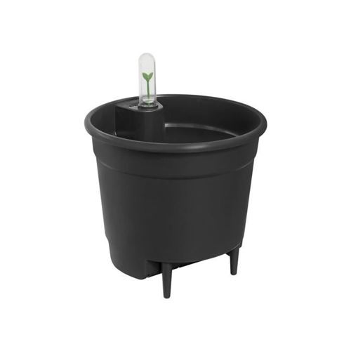 Elho Noir Cache Pot À Réserve D'eau Insert 21 Living - Image 2