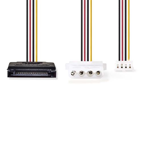 NEDIS C&acirc;ble d'alimentation interne  CCGP73550VA015 Multicolore