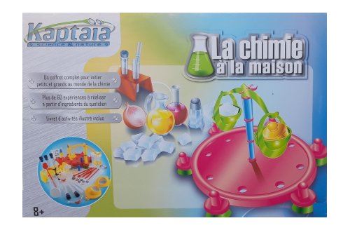 Jeu de chimie : 60 experiences - chimie a la maison - jeu scientifique