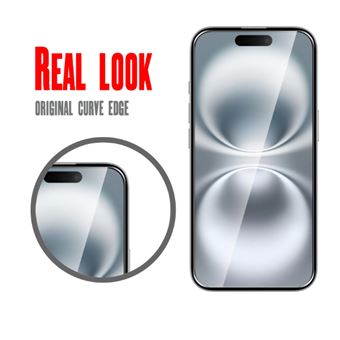 Protection écran IPhone En Verre Trempé - Transparent, Résistance 9H, Anti-rayures