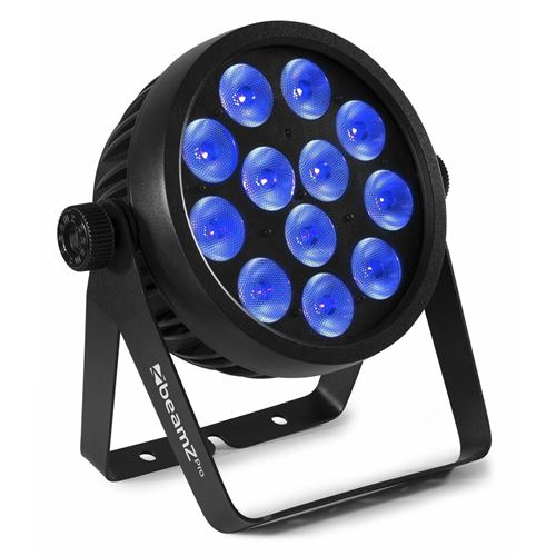 Non Communiqué Noir Beamz Bac509 Led Projecteur Par - 12X Led 10W, Boitier Aluminium Avec Télécommande