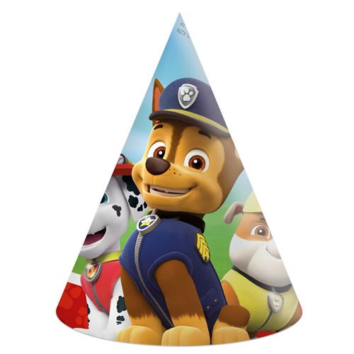 Sachet de 6 chapeaux - Pat' Patrouille
