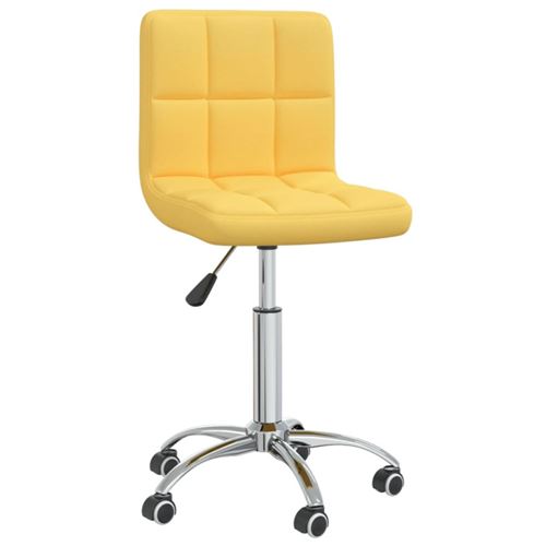 Non Communiqué Jaune Chaise Vidaxl H. 74.5 Cm Empilable Non Pliable En Plastique Interieur