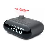Radio-réveil double alarme noir Muse M179P