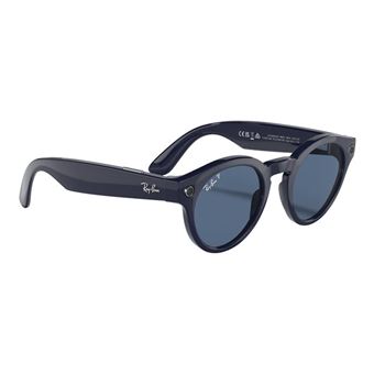 Lunettes de soleil Ray-Ban Stories Round Bleu polarisé