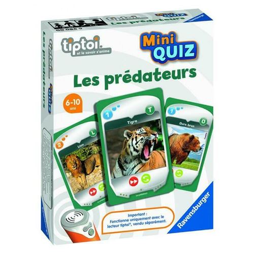Tiptoi - Mini Quiz - Les Prédateurs