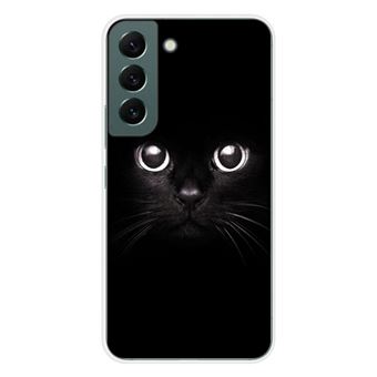 Coque en silicone - Compatible Samsung Galaxy S22 - design yeux de chat - 1