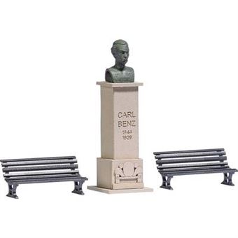 Modèle Réduit Busch Mercedes Classe E Coupé (mariage) échelle H0 1:87 - Neuf En Boîte