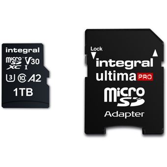Carte mémoire SD INTEGRAL HC Classe 10 - 32GB Ultima Pro Full HD (80MB/s)