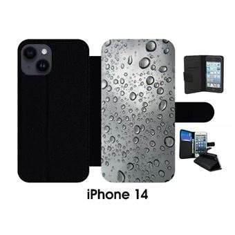 Coque Rigide IPhone 5C Noire Effet Goutte D'eau - Neuve