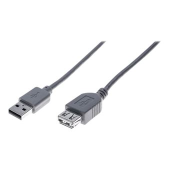 Cable Rallonge USB 3.0 de 2m Compatible avec Clé USB Manette de Jeu Clavier  Souris Imprimante Ordinateur Phonillico® - Adaptateur et convertisseur -  Achat & prix