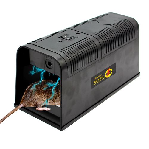Non Communiqué Noir Piège À Rongeurs Fishtec 5000V Killer