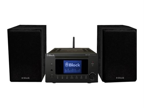 Audioblock MHF-900 - Micro-système - 2 x 40 Watt - saphir noir