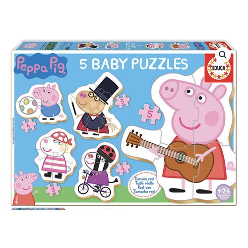 Puzzle enfant Educa Baby Peppa Pig 2