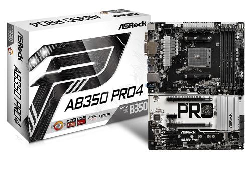 ASRock AB350 Pro4 Carte mère AMD ATX AM4