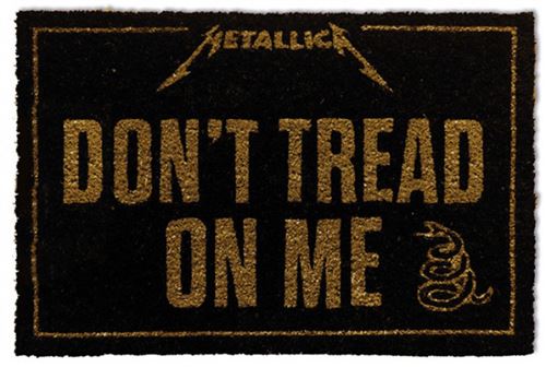 Metallica Paillasson Essuie-Pieds - Don´t Tread On Me (60x40 cm)