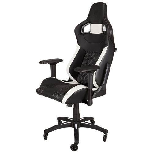 Siège t1 race2 noir/blanc