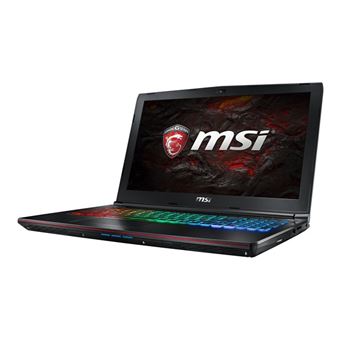 MSI GE62VR 7RF 480XFR Apache Pro Intel Core i7 7700HQ FreeDOS GF GTX 1060 8 Go