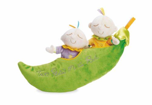 Manhattan Toy Snuggle Pods Deux Pois Dans Un Pod Peluche