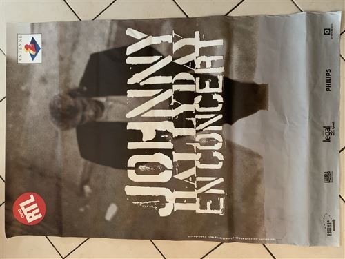 Johnny HALLYDAY - Tour 1993 - 80x120cm - Affiche