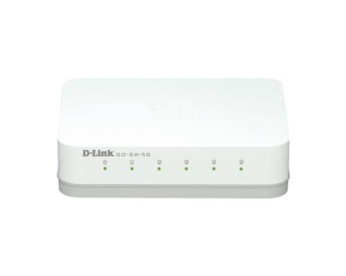 D-Link GO-SW-5G Unmanaged L2 Gigabit Ethernet (10-100-1000) Blanc