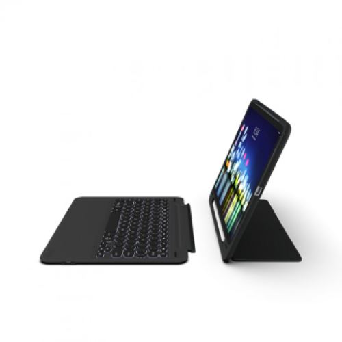 zagg zagg keyboard new flaco apple ipad pro 10.5 kb black french noir
