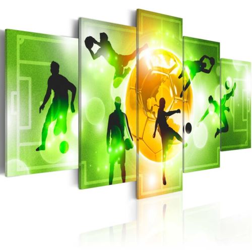 Tableau - I Love Soccer .Taille : 200x100