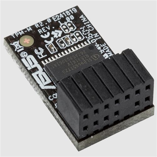 asus asus tpm-m r2.0 noir