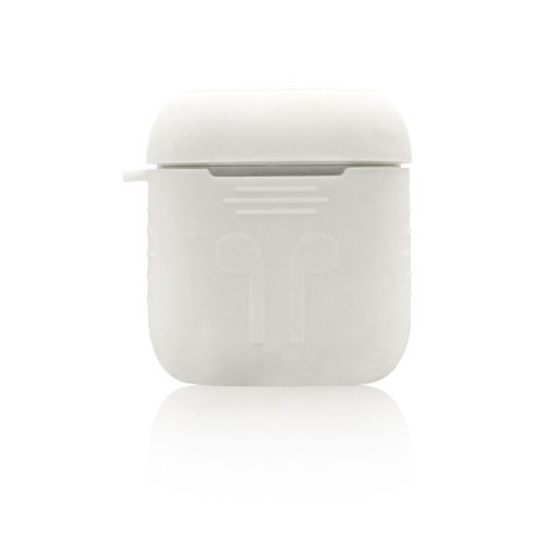 Coque en silicone moelleux blanc pour votre Apple AirPods