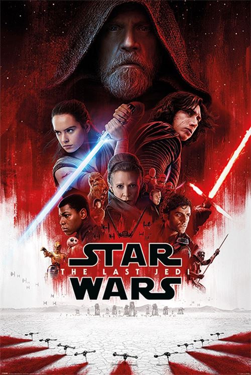 Star Wars The Last Jedi Maxi Poster 61 x 91,5 cm One Sheet
