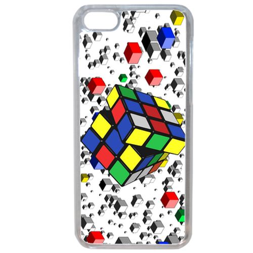 Coque Rubik's Cube 3d Compatible Iphone 7 Plus Transparent