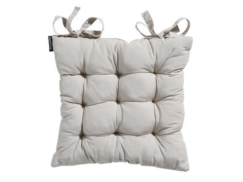 Madison Coussin de siège Panama 46x46 cm Beige clair