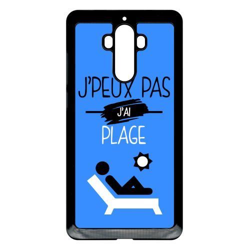 Coque huawei mate 9 j peux pas j ai plage 3
