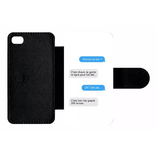 Etui À Rabat Apple Iphone 4 Et 4 S Domac Ce Soir Messages